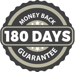 180 Days Money Back Guarantee